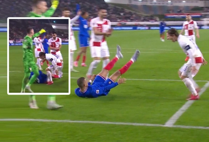 Modric 'dằn mặt' Mbappe vì ăn vạ kiếm penalty