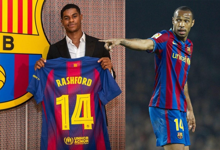 Rashford nuôi mộng kế thừa Thierry Henry tại Barca