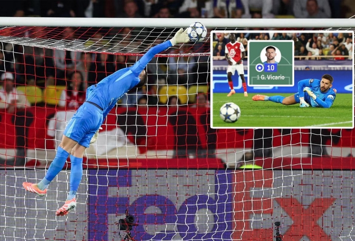 Thủ môn Tottenham 'lên thần', nhận 10 điểm tuyệt đối