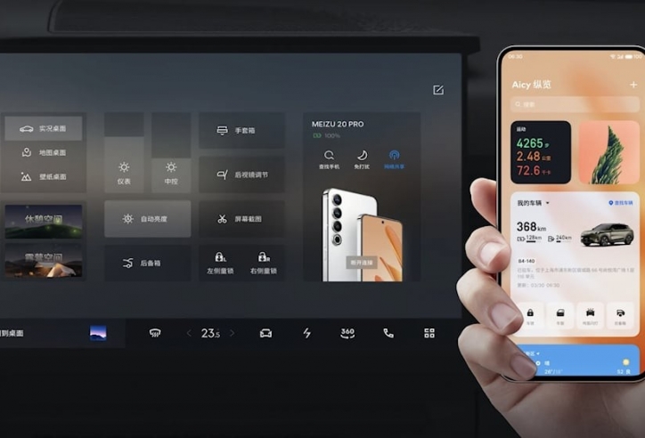 Trung Quốc giới thiệu ứng dụng mới khiến Android Auto và Apple CarPlay trở nên lỗi thời