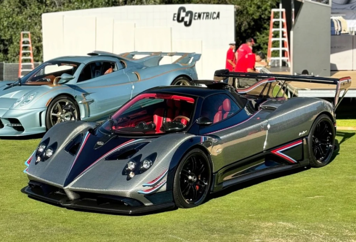 Cận cảnh loạt ảnh thực tế siêu phẩm Pagani Zonda Arrivederci vừa trình làng