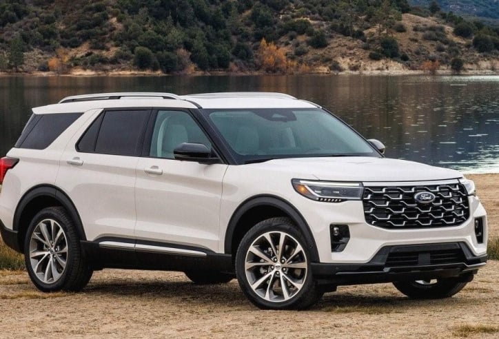 Ford Explorer ra mắt bản nâng cấp, vắng bóng hệ truyền động hybrid