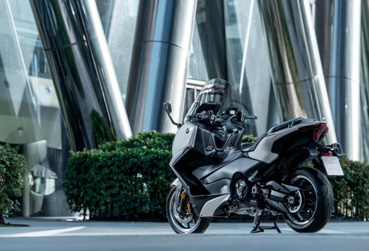 Yamaha TMax Tech Max 2025: Mẫu xe ga phân khối lớn được nâng cấp đáng chú ý