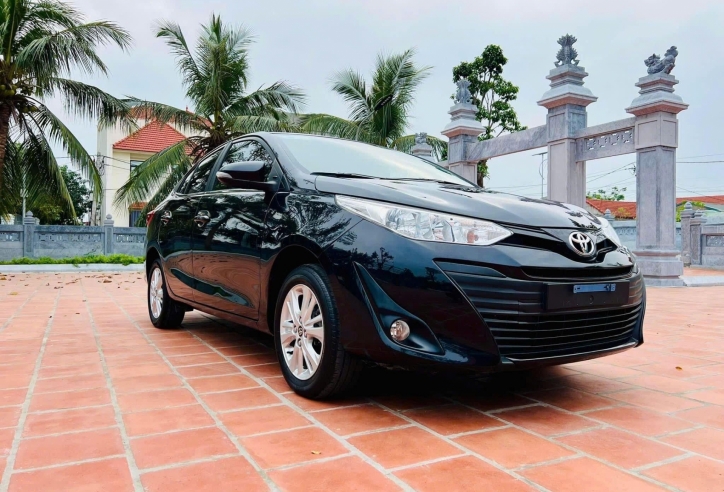 Toyota Vios 2020 khấu hao gần 200 triệu đồng sau 4 năm lăn bánh