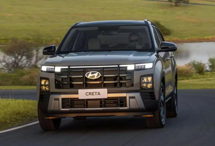 Hyundai Creta 2025 lột xác đầy ấn tượng trong bản nâng cấp mới