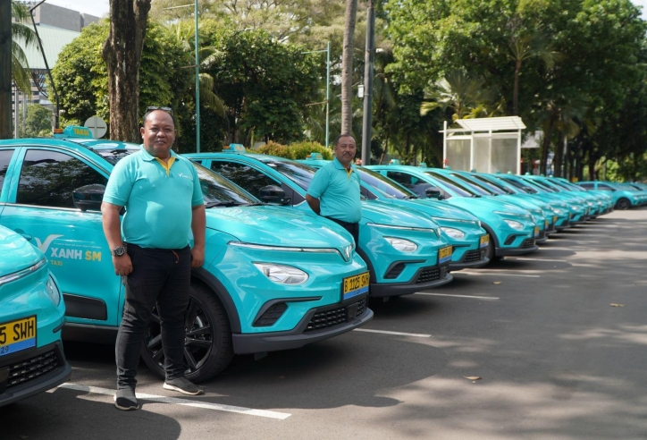 Hãng taxi Việt chính thức lăn bánh tại Indonesia