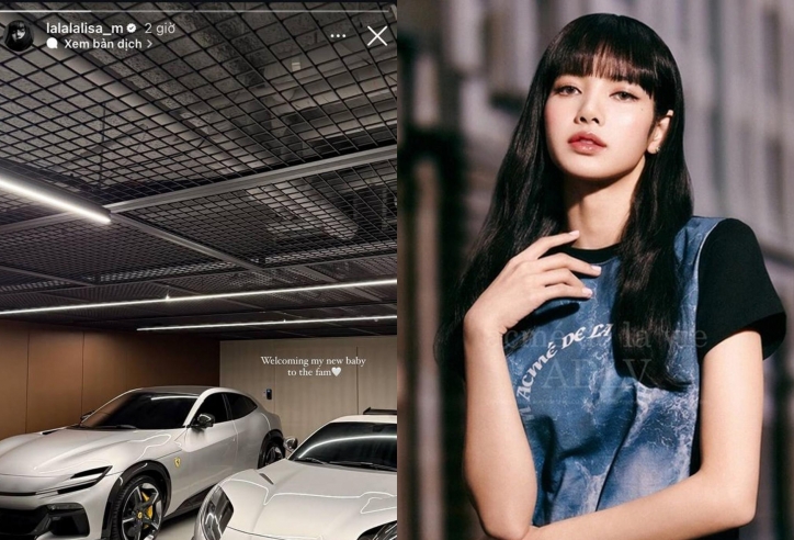 Lisa (BlackPink) khoe siêu SUV Ferrari Purosangue trị giá gần 40 tỷ đồng tại gara