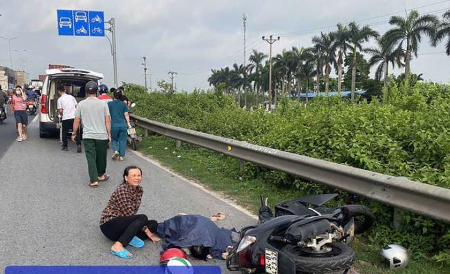Xe đầu kéo lấn làn xe máy trên Quốc lộ 5: Một phụ nữ tử vong, cảnh báo hiểm họa rình rập từ “hung thần xa lộ”