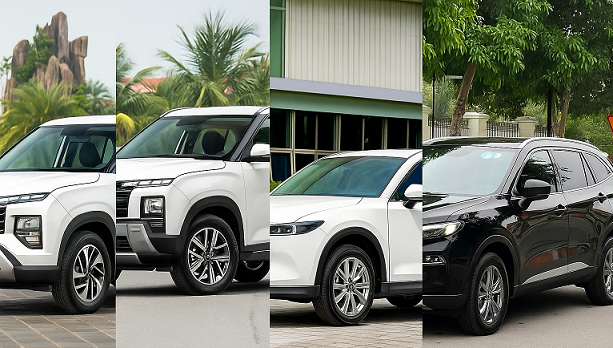 So kè SUV trong tầm giá 700 triệu đồng: Chọn công nghệ cao hay không gian rộng?
