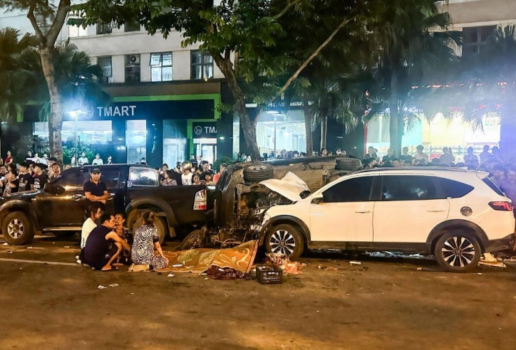 Tạm giữ tài xế gây tai nạn liên hoàn ở Hà Nội, nồng độ cồn vượt 2,2 lần mức 'kịch khung'