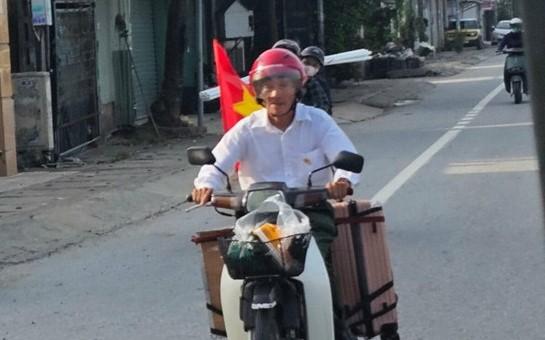 Cựu binh U80 Trần Văn Thanh và hành trình bằng xe máy từ Nghệ An ra Hà Nội mừng Quốc khánh 2/9