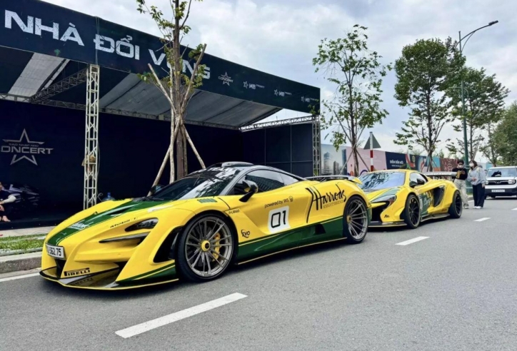 Hai siêu phẩm McLaren 650S Spider và 720S lột xác với diện mạo xe đua tại TPHCM