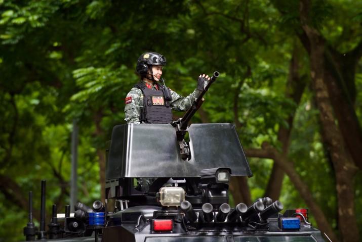 Máy bay Su-30, xe tăng, tên lửa đồng loạt xuất hiện trong tổng duyệt A80