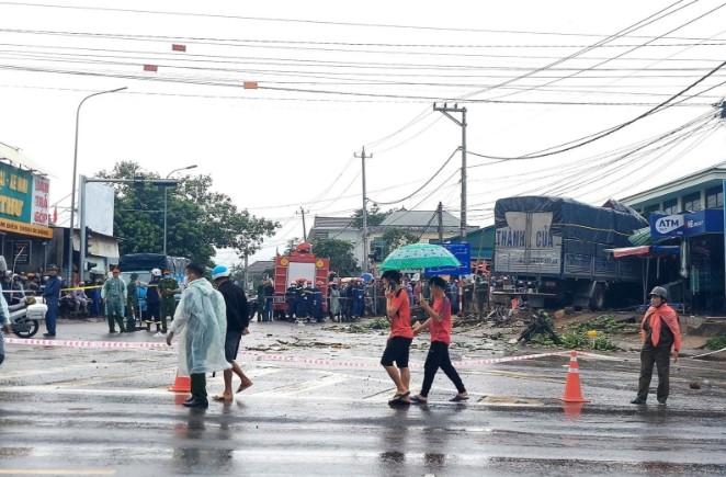 Khởi tố tài xế vụ xe tải lao vào chợ chuối Quảng Trị khiến 3 người tử vong