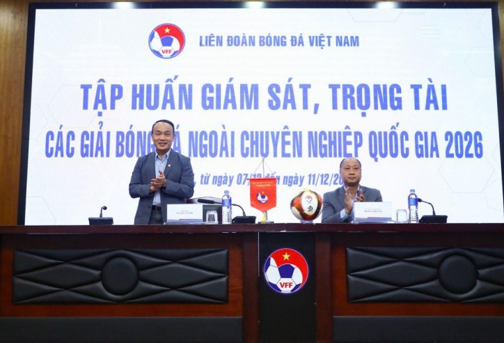 Khai mạc tập huấn giám sát, trọng tài các giải ngoài chuyên nghiệp quốc gia năm 2026