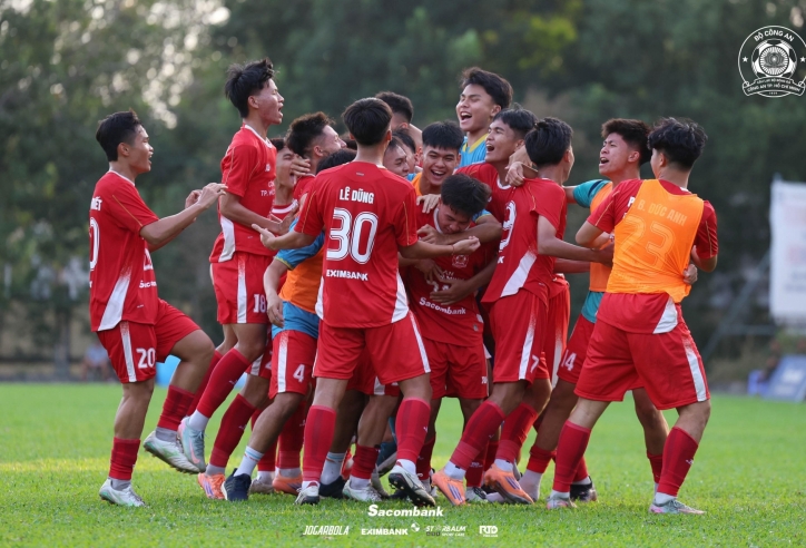 U19 CA TP HCM bất bại, dẫn đầu bảng ở lượt đi VL U19 QG