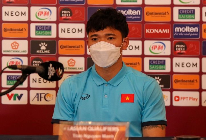 Thủ môn ĐT Việt Nam đặt mục tiêu thắng Oman để tặng quà người hâm mộ