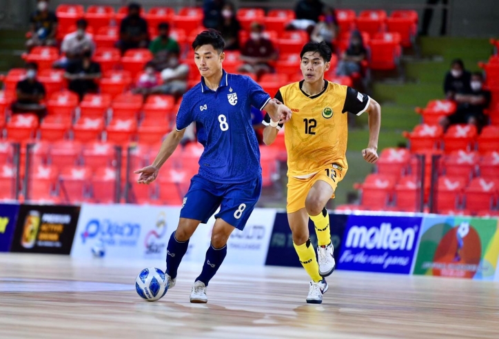 Thị uy sức mạnh, ĐT futsal Thái Lan hủy diệt Brunei 13 bàn không gỡ