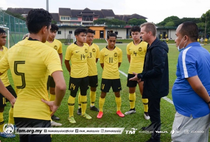 U23 Malaysia quyết không dùng suất quá tuổi, chốt 'quân xanh' cho SEA Games 31