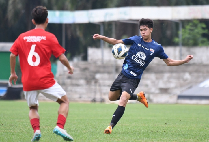 Bị đội hạng 3 cầm hòa, U19 Thái Lan lại gây thất vọng trước giải AFF