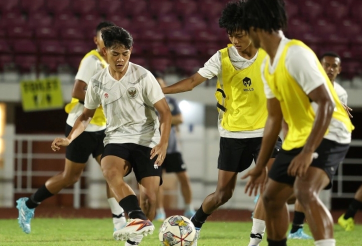 HLV Indonesia loại 7 cầu thủ, tạo lợi thế đặc biệt trước U20 Việt Nam