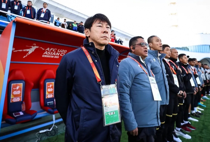 HLV Shin Tae-yong phản ứng bất ngờ khi Indonesia thua thảm ở giải châu Á