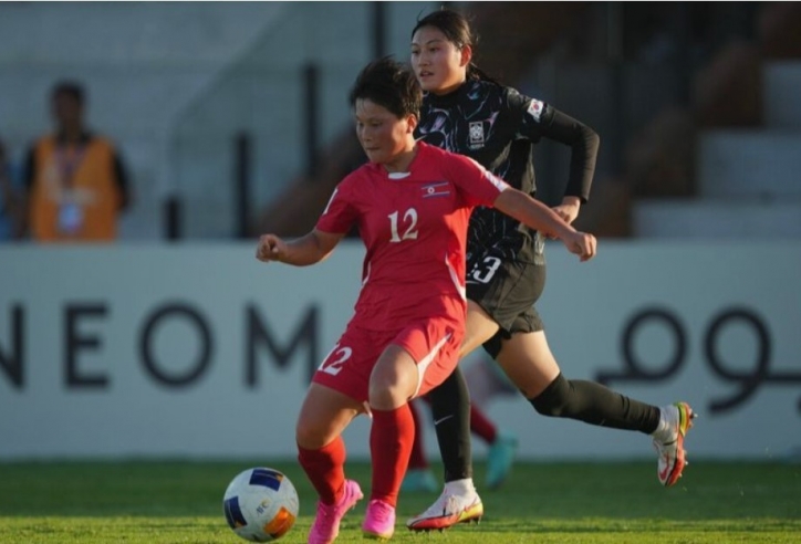 Triều Tiên thắng không tưởng Hàn Quốc 7-0 ở giải châu Á