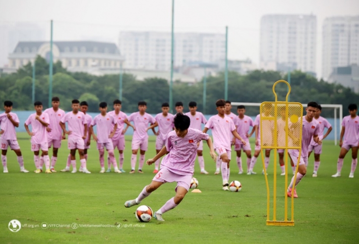U16 Việt Nam sẽ loại 7 cầu thủ trước ngày đá giải Đông Nam Á