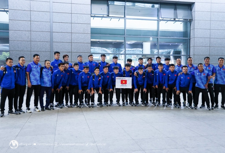U19 Việt Nam có mặt ở Trung Quốc, sẵn sàng dự giải quốc tế