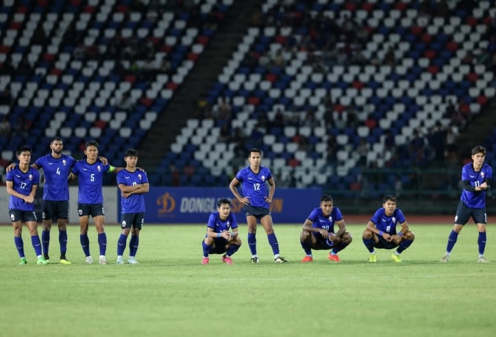 VIDEO: Thua penalty đau đớn, Campuchia lỡ hẹn với Asian Cup