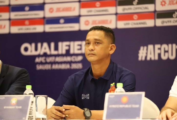 HLV Myanmar dè chừng sức mạnh của U17 Việt Nam