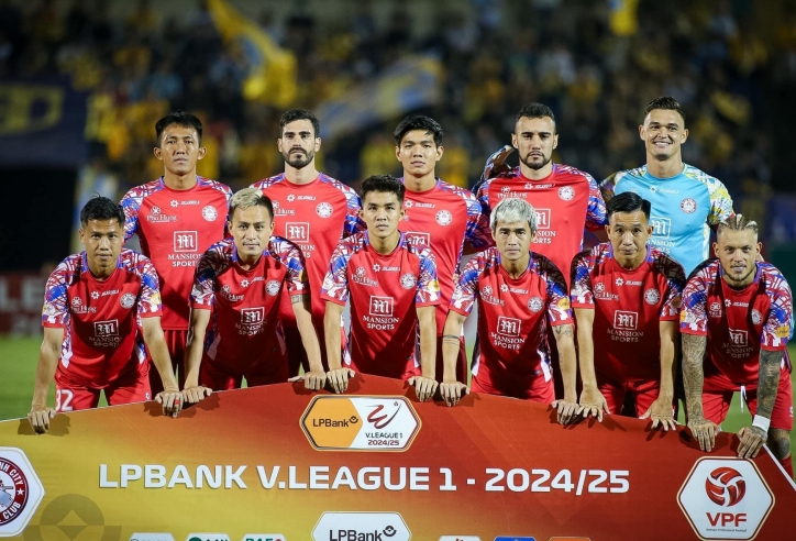 1 đội bóng ở V-League không ghi bàn 6/7 trận
