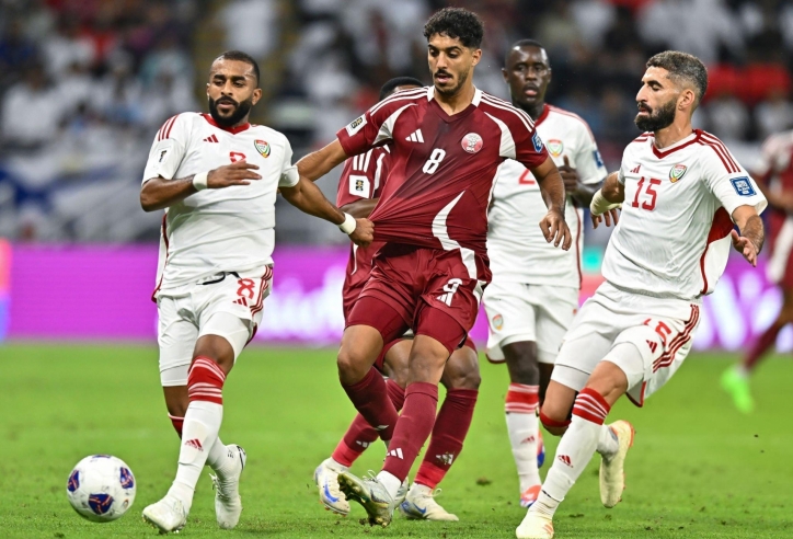 Trực tiếp UAE vs Qatar, 23h00 hôm nay 19/11