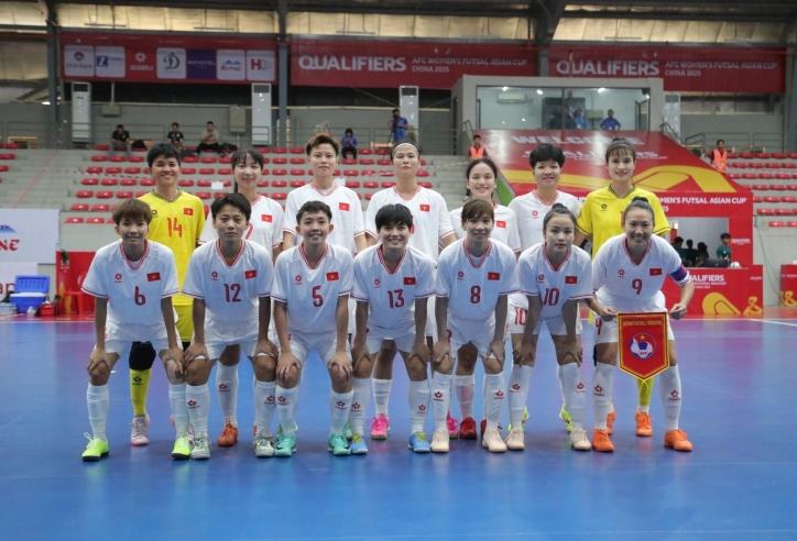 2 trận ghi 26 bàn, Futsal nữ Việt Nam chính thức đi tiếp ở giải châu Á