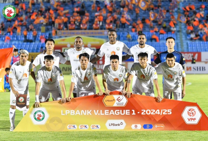 CLB Bình Định quyết tâm chơi lớn cho mục tiêu trụ hạng