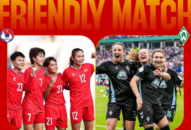 ĐT nữ Việt Nam vs Werder Bremen: Hàng Đẫy mở hội