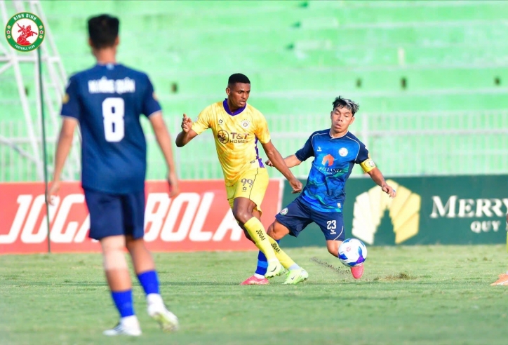 Trực tiếp Bình Định 0-4 Hà Nội: Chia tay V-League