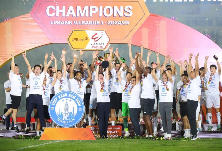 VIDEO: Hành trình vô địch V-League 2024/2025 của CLB Nam Định