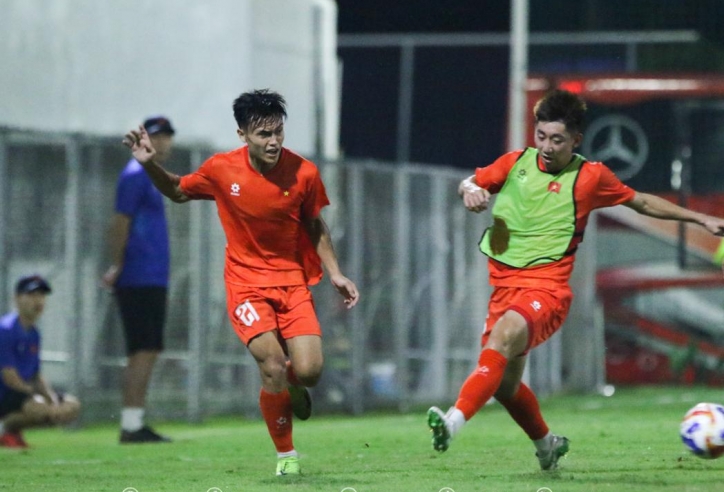 U23 Việt Nam hăng say tập luyện trước trận ra quân