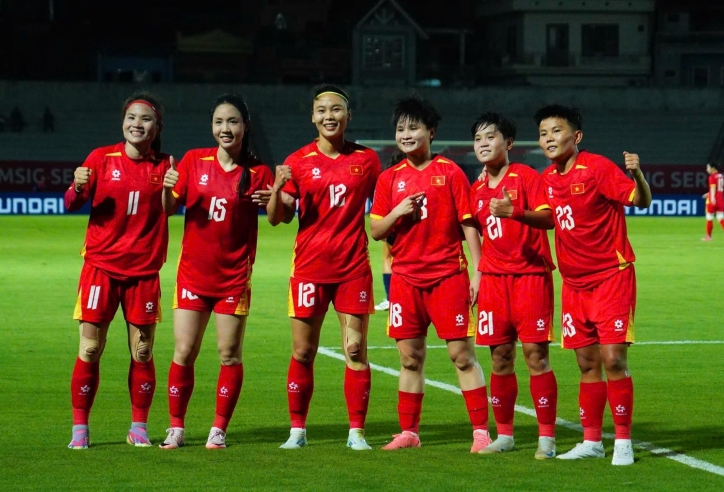 Trực tiếp nữ Việt Nam 4-0 nữ Campuchia: Thăng hoa