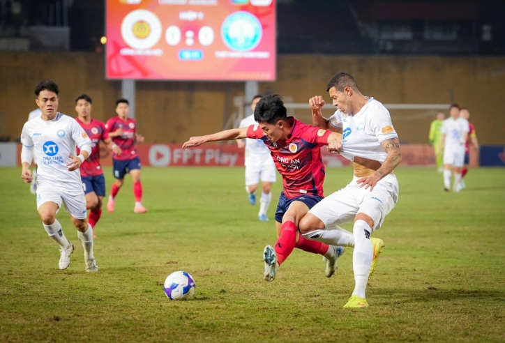 Trực tiếp Nam Định 0-1 CAHN: Quá đẳng cấp