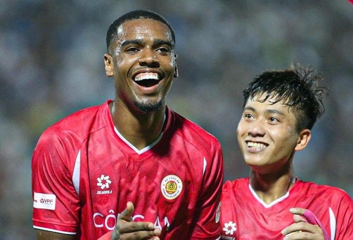 Trực tiếp Nam Định 1-1 CAHN: Tiền đạo cao nhất thế giới ghi bàn