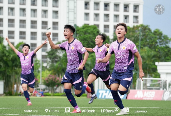 Trẻ CAHN thắng đậm 5-0 ở giải hạng Ba Quốc gia