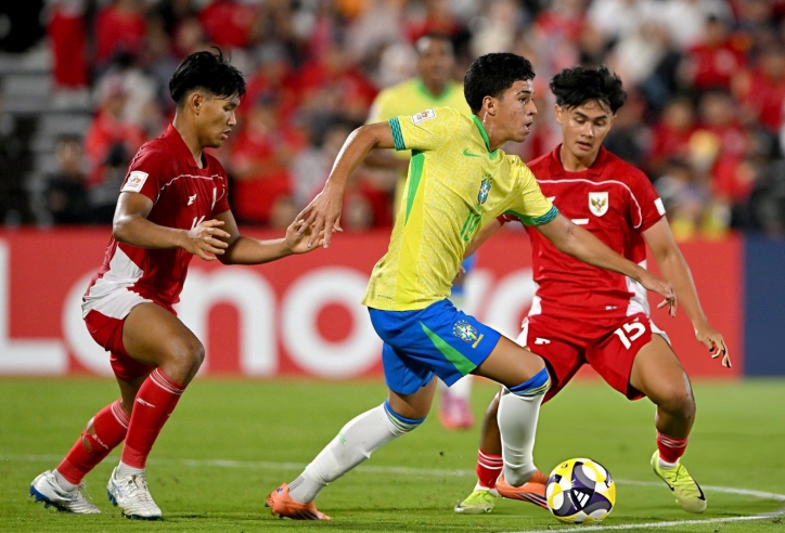 Thua đậm Brazil, U17 Indonesia vẫn có thể đi tiếp ở World Cup