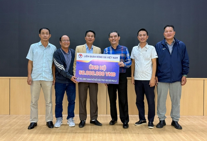 LĐBĐ Việt Nam có hành động ý nghĩa sau bão lũ