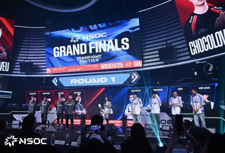Chung kết Quốc gia NSOC 2025 mãn nhãn và bùng nổ cảm xúc tại tổ hợp giải trí eSports OEG Stadium