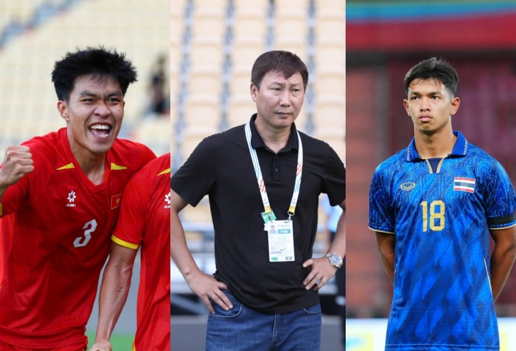 U22 Thái Lan lo sợ! HLV Kim Sang Sik chưa từng thua ở chung kết
