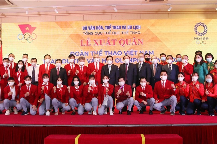 Danh sách Đoàn Thể thao Việt Nam dự Olympic Tokyo 2021