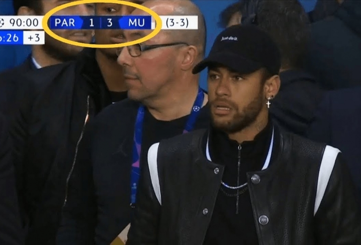 PSG ra phán quyết khiến Neymar 'sững sờ hơn bị MU lội ngược dòng'