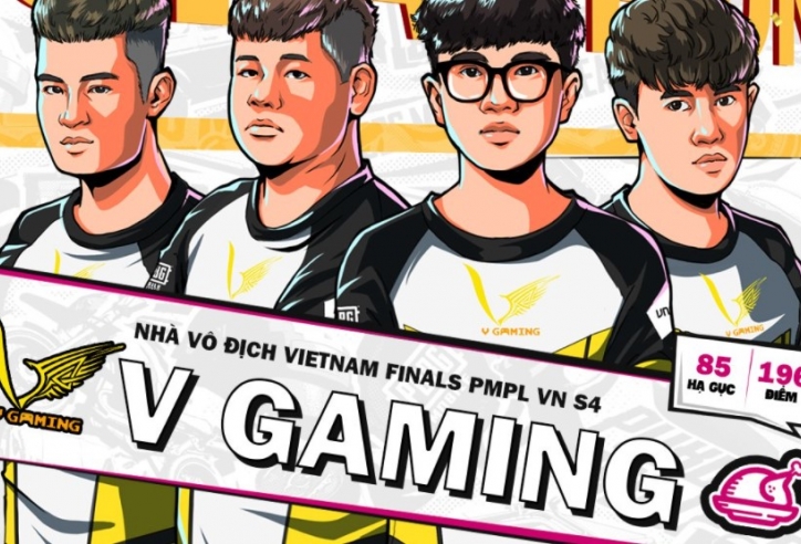 PUBG MOBILE Pro League Việt Nam S4 (PMPL VN S4): V Gaming lên ngôi vô địch VN Finals